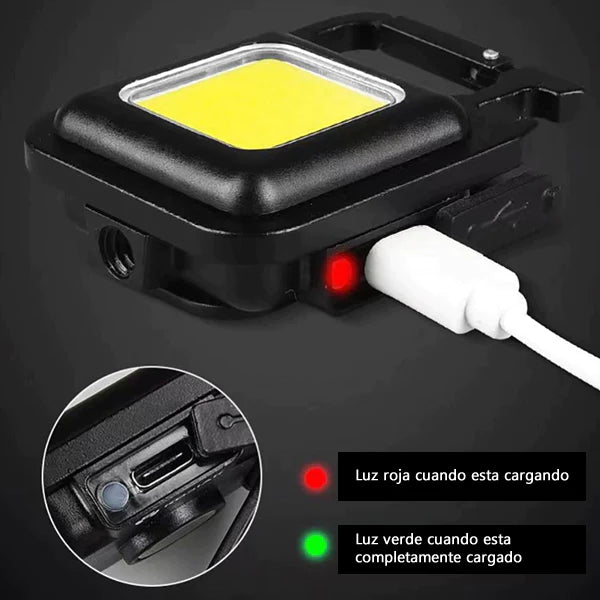 Mini linterna LED USB